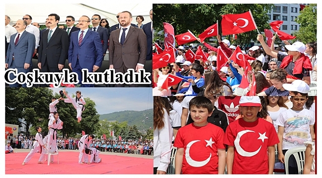 19 Mayıs Atatürk'ü Anma Gençlik ve Spor Bayramı törenlerle kutlandı
