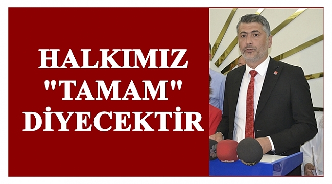 Akpınar. Tek çare CHP'dir