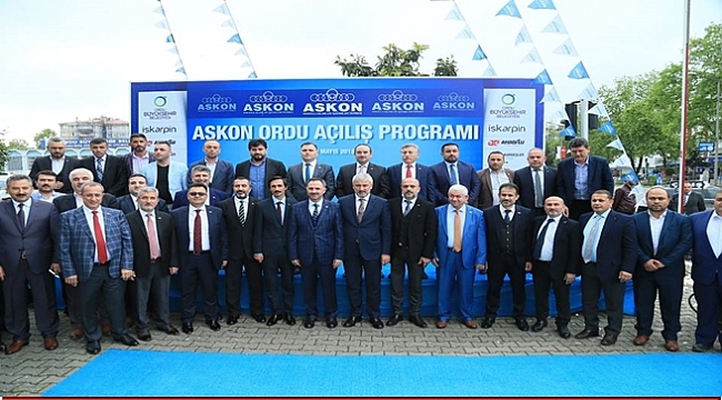 ASKON Ordu Şubesi açıldı