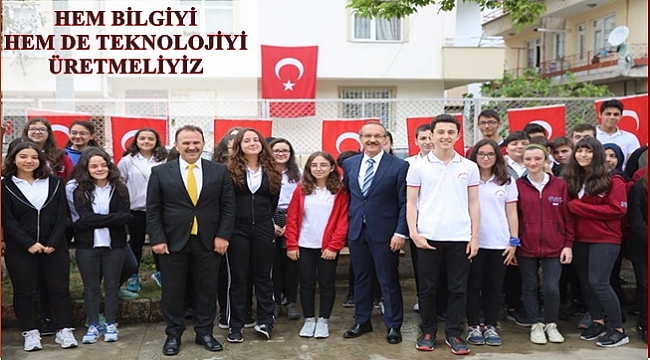 Bilim Fuarının açılışını Vali yaptı