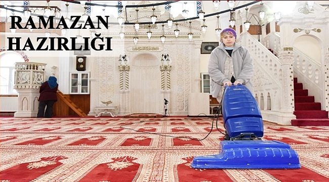 Camilerde ramazan temizliği