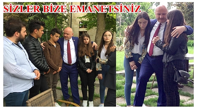 Gündoğdu şehit çocuklarıyla buluştu