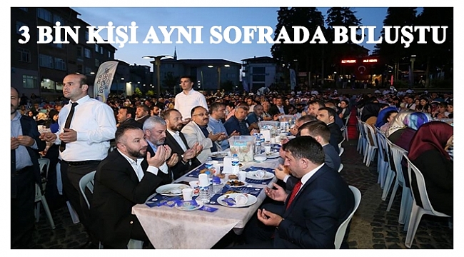İftar bereketi bu kez Ulubey'deydi