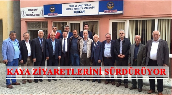 Kaya: Esnafımızla bir bütün olacağız