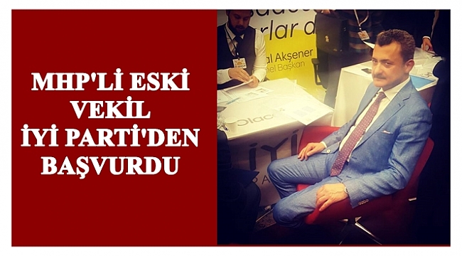 Rıdvan Yalçın da adaylık başvurusu yaptı