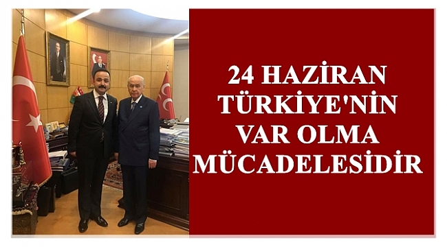 Şanlıtürk; Milletimize ve devletimize hizmet için yola çıktık