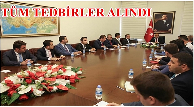 Seçim güvenliği görüşüldü