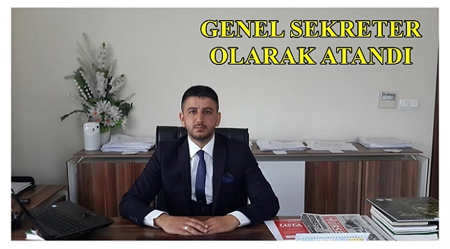 Sefer Kovan Ziraat Odası'nda Genel Sekreter oldu