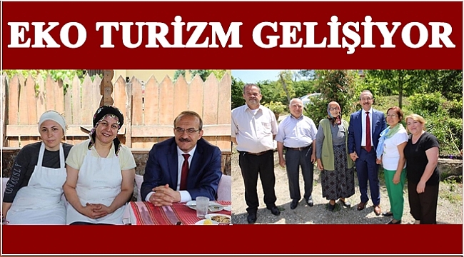 Vali ekoturizmcileri tebrik etti