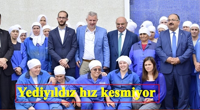 Yediyıldız ziyaretlerini sürdürüyor