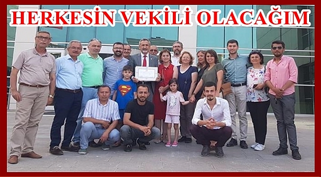 Adıgüzel mazbatasını aldı