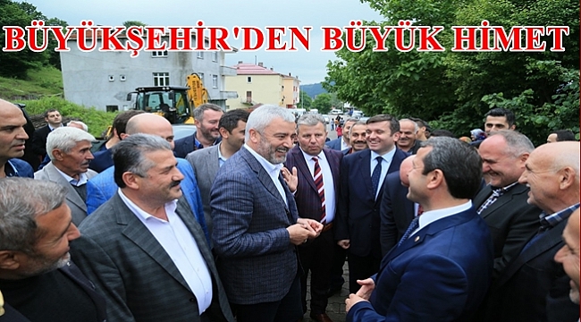 Akkuş'ta yol ve su sorunu ortadan kalkıyor