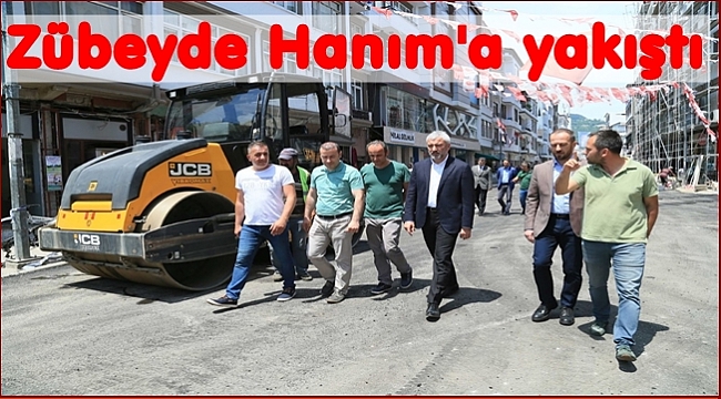 Alt yapı ve sıcak asfalt çalışması tamamlandı