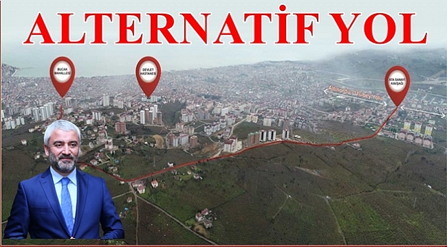 Altınordu'nun güneyinde trafik rahatlayacak