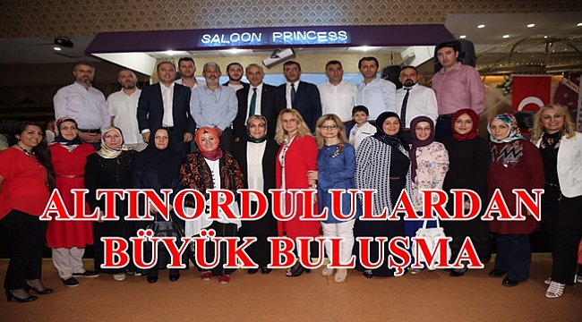 Altınordulular İstanbul'da iftarda buluştu
