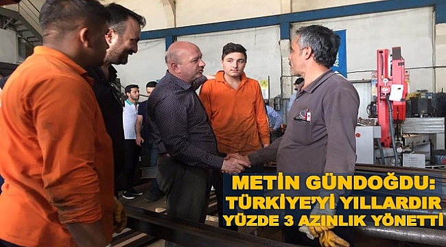 'Anadolu çocuklarını iktidardan düşürmek istiyorlar'