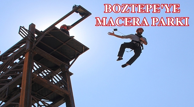 Boztepe'ye macera parkı için imzalar atıldı