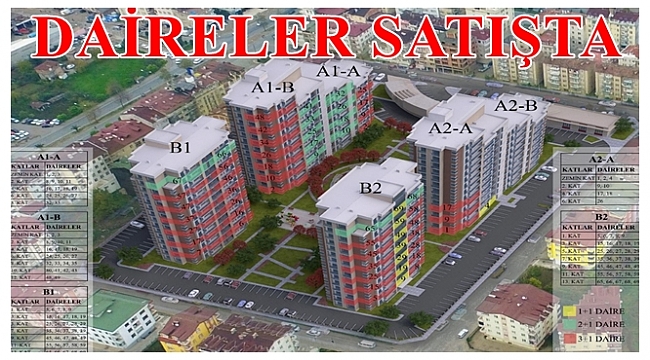 Büyükşehir 120 daireyi satışa çıkarttı