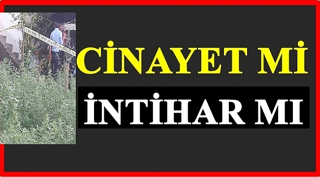 Erkek cesedi bulundu