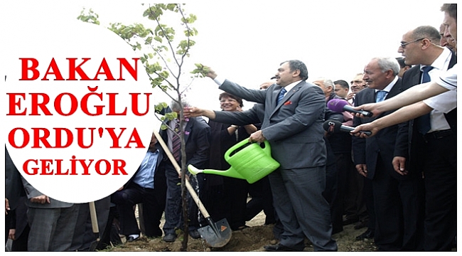 Eroğlu Ordu'da toplu açılış törenine katılacak