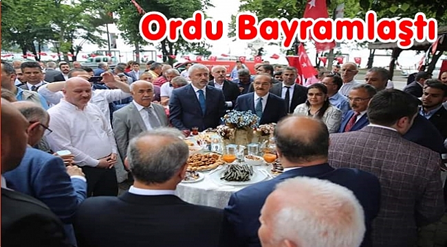 Ordu Kent Bayramlaşmasında Buluştu