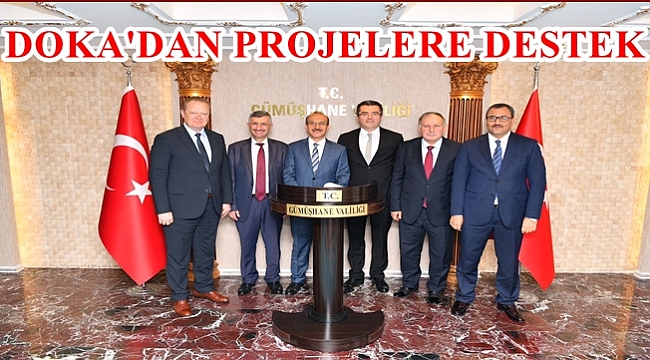 Vali Yavuz DOKA toplantısına katıldı