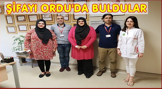 Zayıflamak için Almanya'dan Ordu'ya geldiler