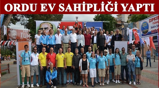 Zıpkınla Balık Avı Şampiyonası Ordu'da yapıldı