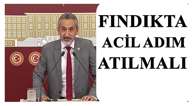 Adıgüzel: Fındık konusunda iktidar gereğini yapmalıdır