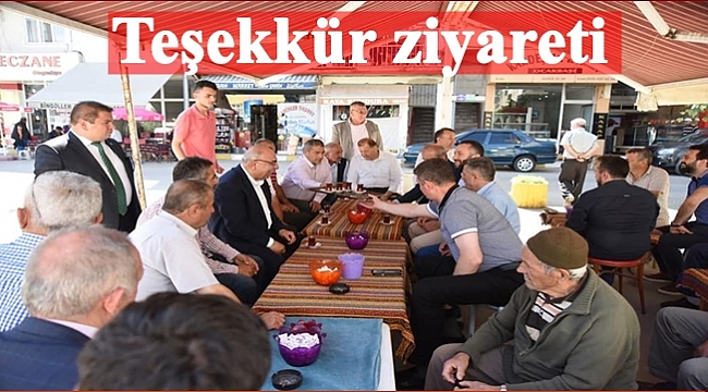 AK Parti teşekkür ziyaretinde
