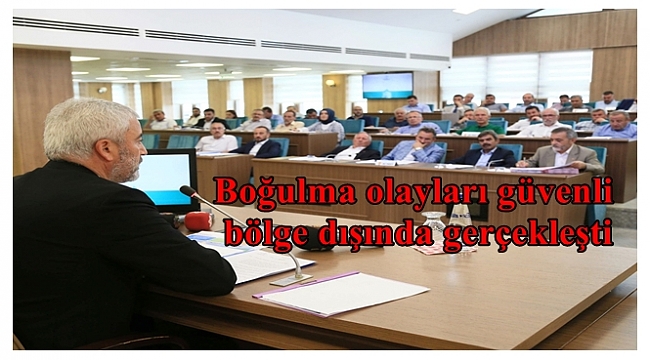 Başkan Yılmaz: Güvenli bölgelerde denize giriniz