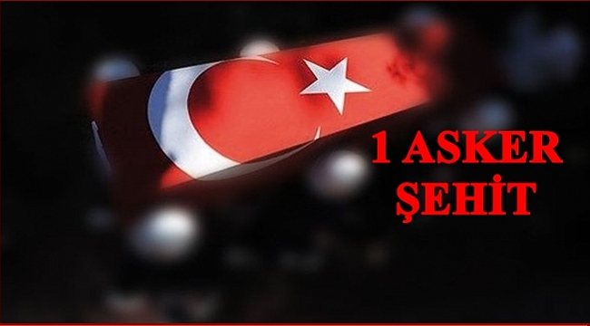Giresun'da operasyon sırasında 1 asker şehit oldu