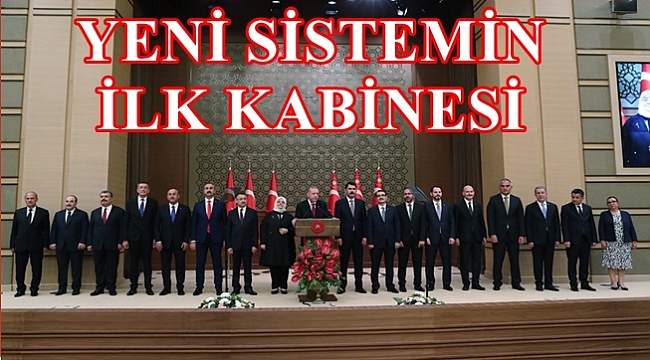 İşte yeni kabine
