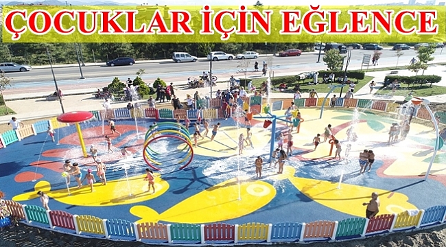 Su oyun parkı açıldı