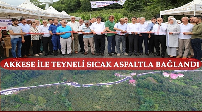 Tekintaş: Çizmeyle gidilen yollar sıcak asfalt oldu