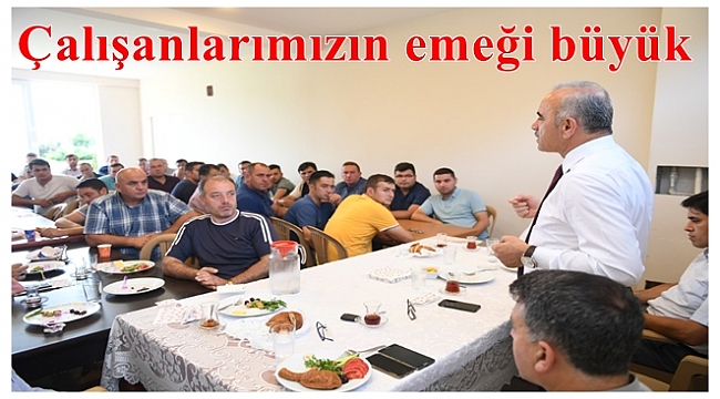 Tekintaş: Hepimiz Ordu için çalışıyoruz