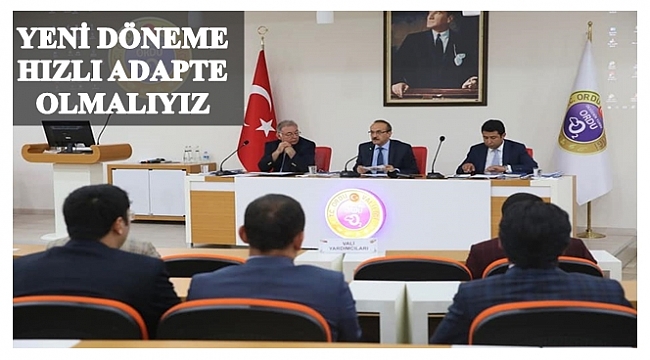 Vali Yavuz: Devlette hızlı bir değişim ve dönüşüm var