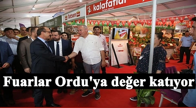 Vali Yavuz: Ordu gelişip büyüyor