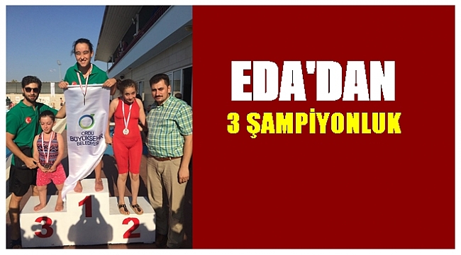 Bedensel engelli Eda Ordu'nun gururu oldu