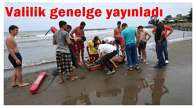 BOĞULMA OLAYLARINA  KARŞI ÖNLEM ALINACAK