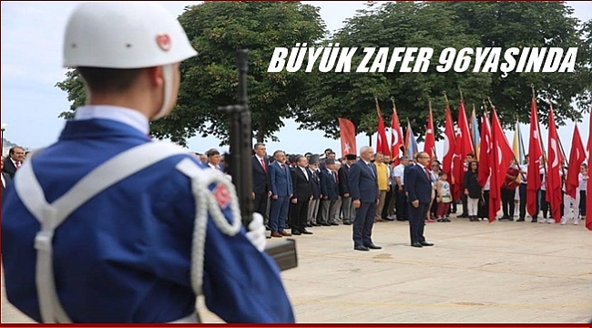 Büyük Zafer Ordu'da da kutlandı
