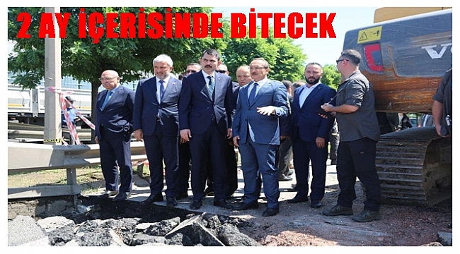 Çevre ve Şehircilik Bakanı Murat Kurum sel afetini yerinde inceledi