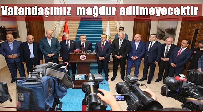 Cumhurbaşkanı Yardımcısı Fuat Oktay: Tüm ekiplerimiz sahadadır