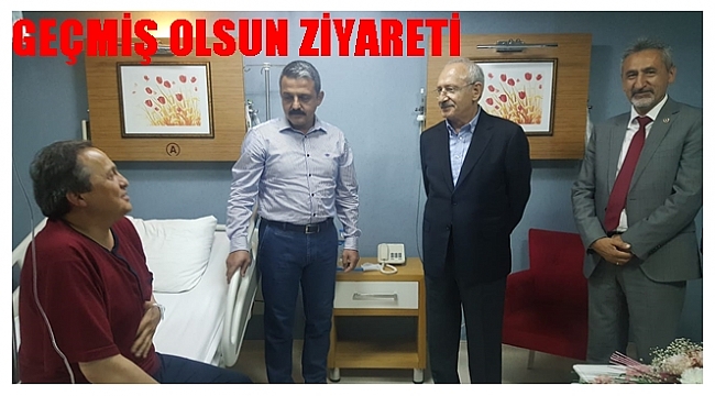 Kılıçdaroğlu Torun'u hastanede ziyaret etti