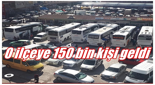 Kışın 16 bin yazın 150 bin kişi yaşıyor