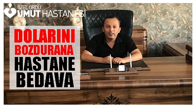 Özel Umut Hastanesi'nden ekonomiye katkı