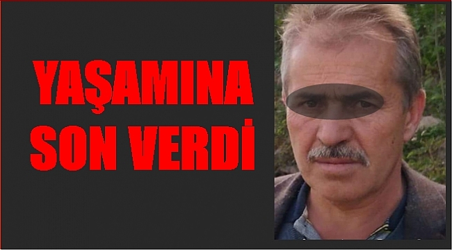 Ruhi bunalıma girdi iple kendini astı