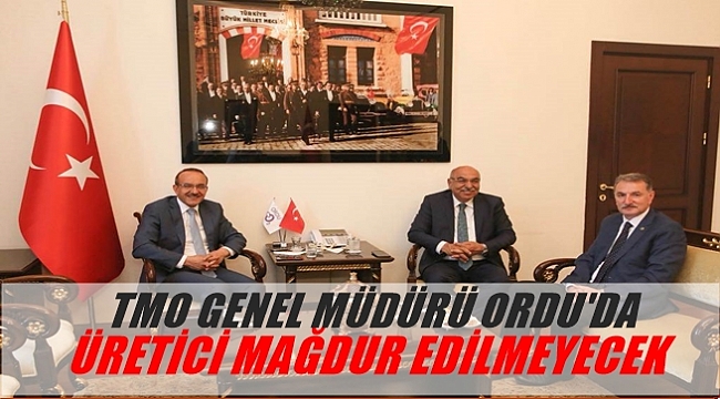 TMO Genel Müdürü Bölgede incelemelerde bulunuyor