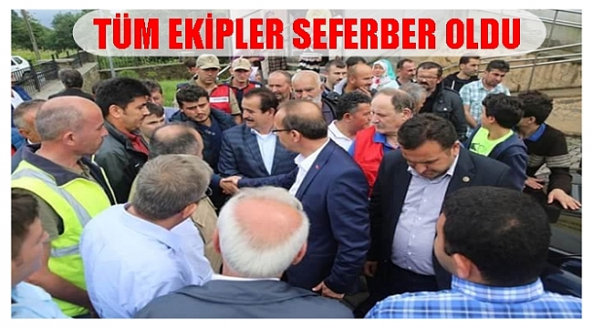 Vali Yavuz'un gayretiyle yaşama tutundu