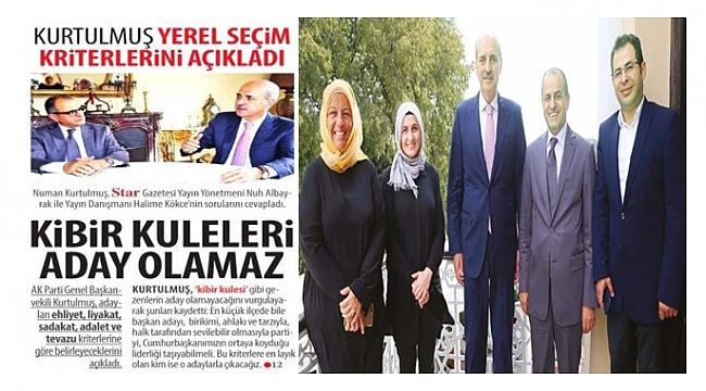 AK PARTİ'DE ADAY BELİRLEMEDE 5 KRİTER